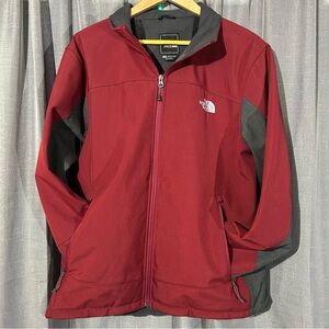 The North Face Red and Gray Jacket